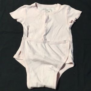 8/15 light pink onesie
